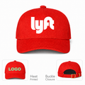 Lyft Red Dad Baseball Cap Hat