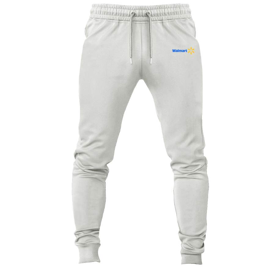 Walmart joggers sweatpants - White