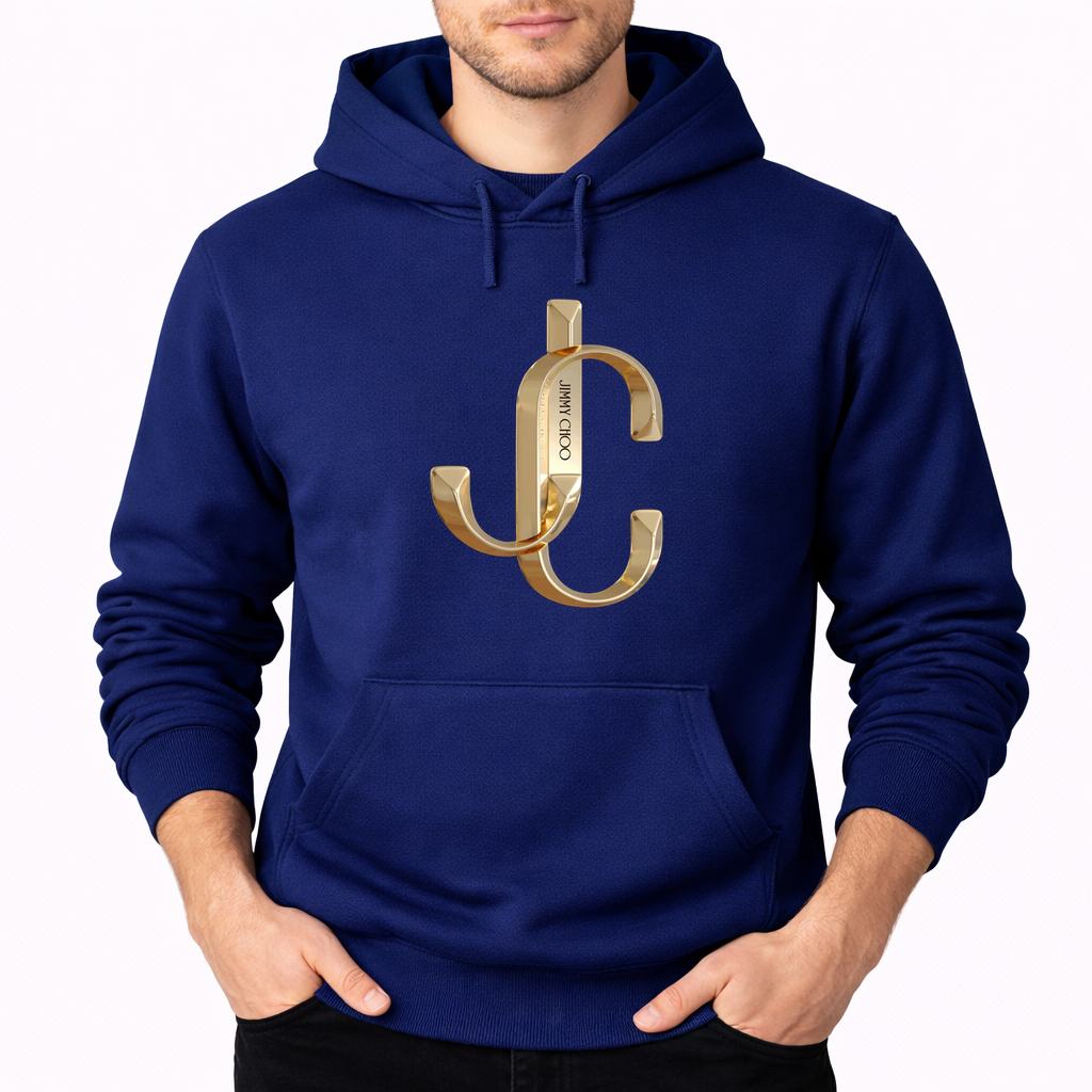 Men's Jimmy Choo Pullover Hoodie - Navy