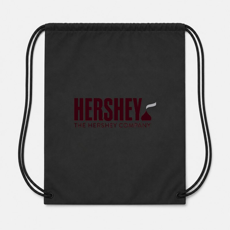 Hershey Food Drawstring Bag - Black