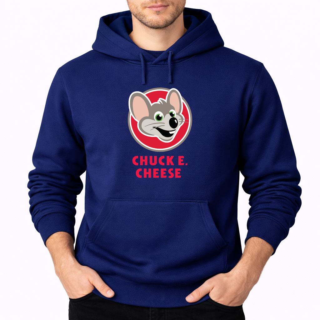Men's Chuck E. Cheese's Pullover Hoodie - Navy