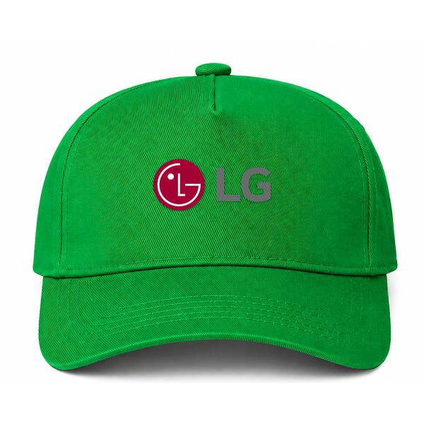 LG Logo Green Dad Baseball Cap Hat