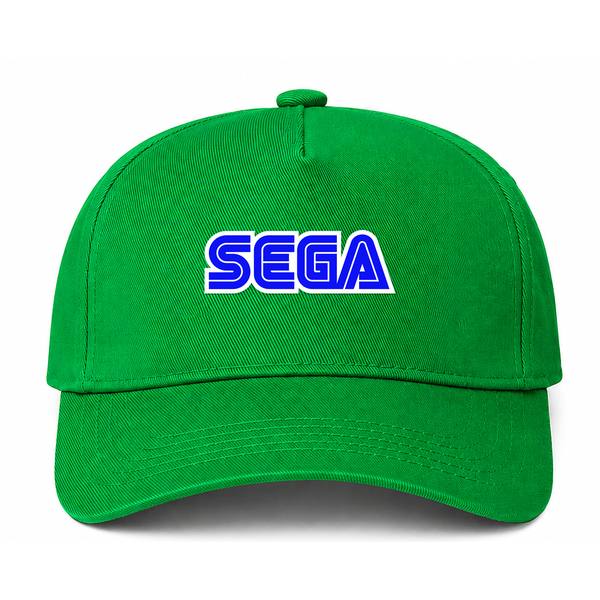 SEGA Logo Green Dad Baseball Cap Hat