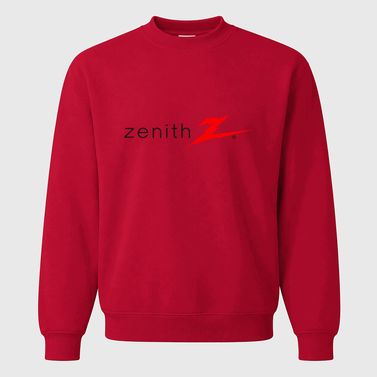 Men's Zenith Crewneck Sweatshirt - Red