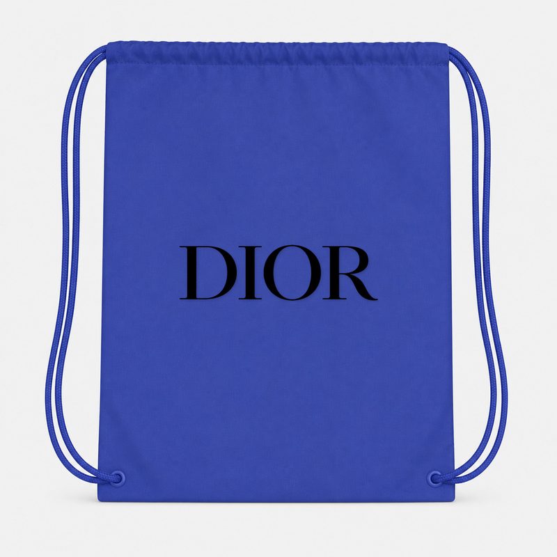 Dior Drawstring Bag - Blue