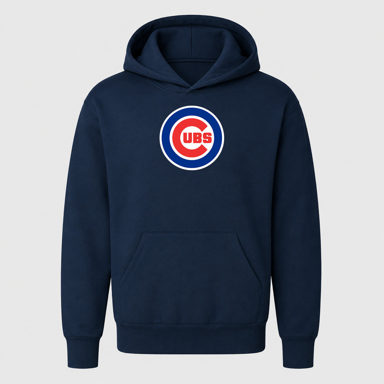 Youth Chicago Cubs Pullover Hoodie - Navy