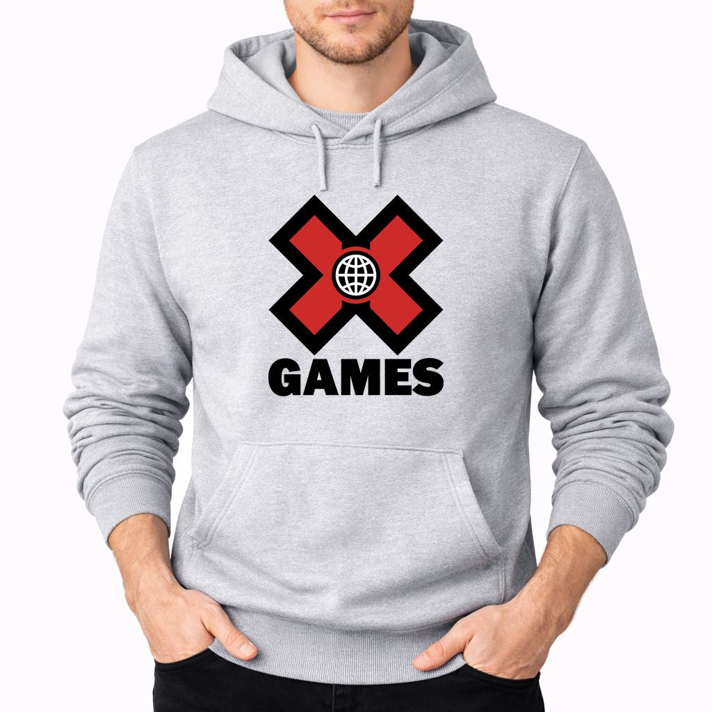Men's X Games Pullover Hoodie - Gray