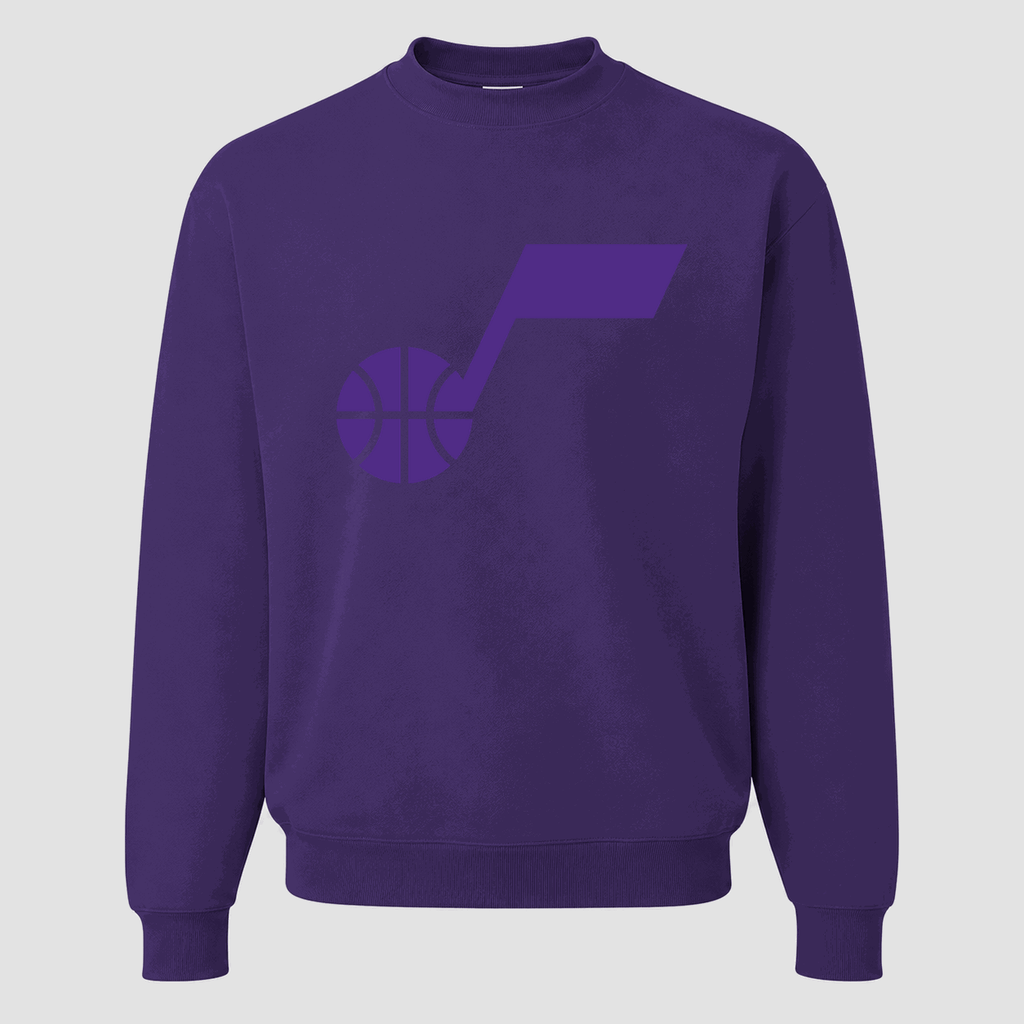 Men's Utah Jazz Crewneck Sweatshirt - Purple