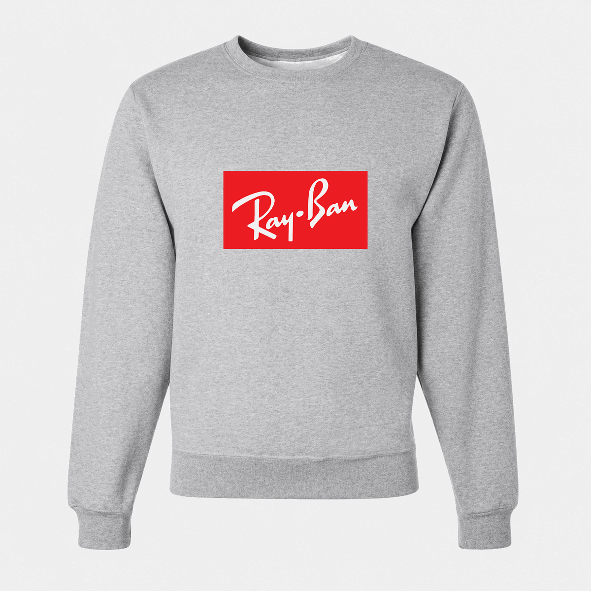 Men's Ray-Ban Crewneck Sweatshirt - Gray