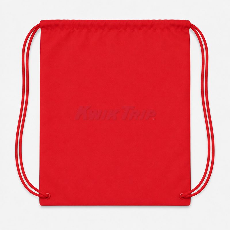 Kwik Trip Drawstring Bag - Red