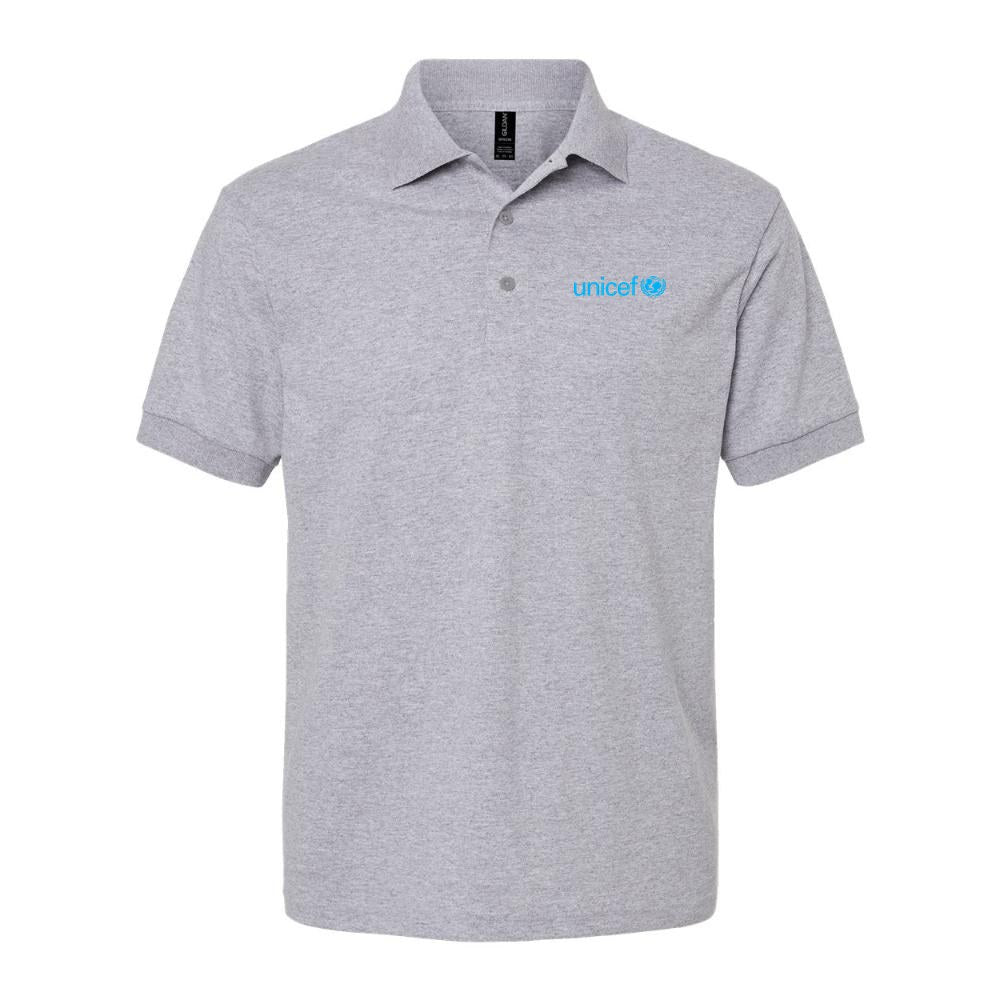 Men's UNICEF Dry Blend Polo - Gray