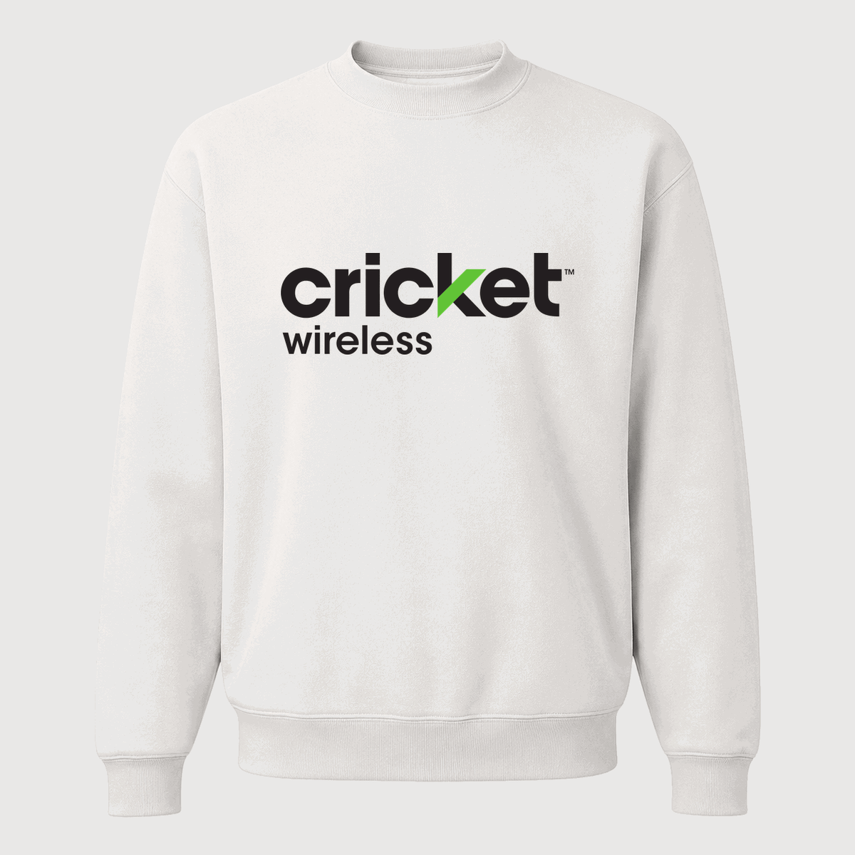 Men's Cricket Wireless Crewneck Sweatshirt - White