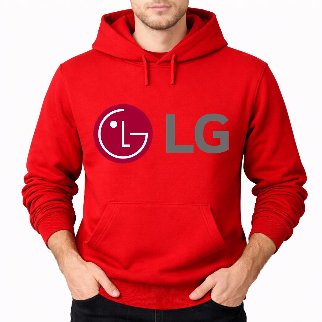 Men's LG Pullover Hoodie - Red