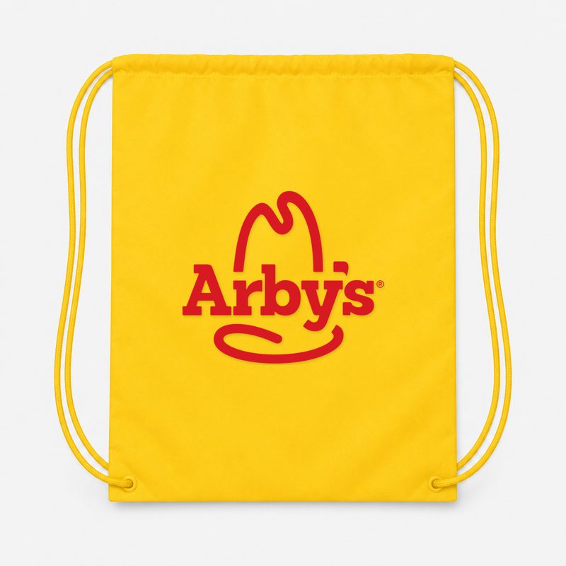 Arbys Drawstring Bag - Yellow