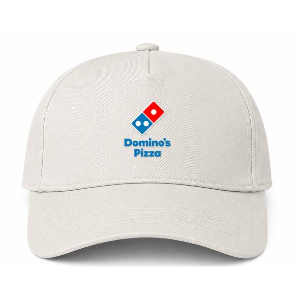 Domino's Pizza Logo Beige Dad Baseball Cap Hat