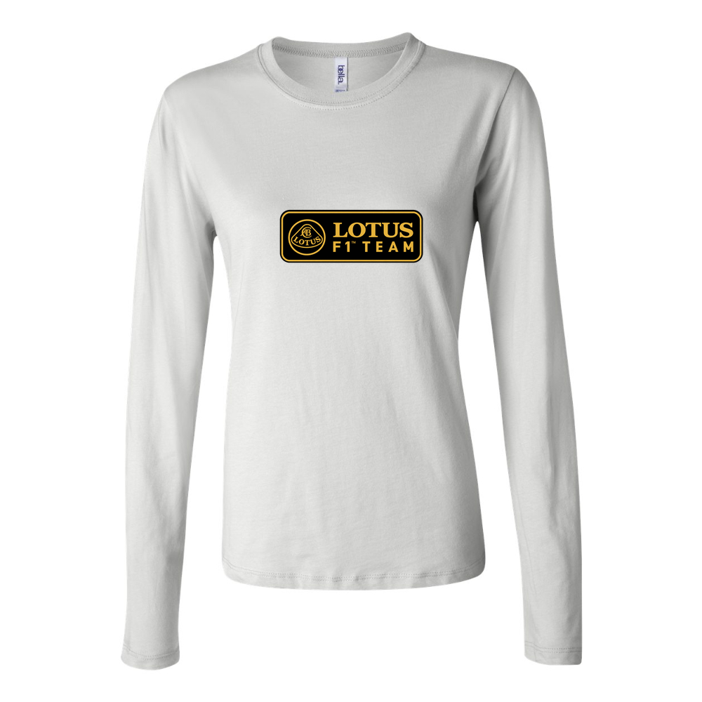 Women's Lotus F1 Team Long Sleeve T-Shirt - White
