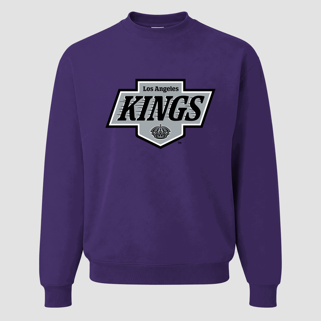 Men's Los Angeles Kings Crewneck Sweatshirt - Purple