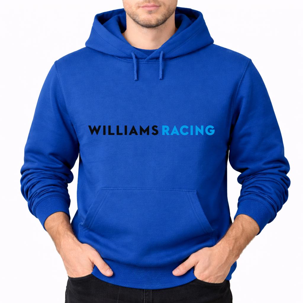 Men's Williams Racing Pullover Hoodie - Blue
