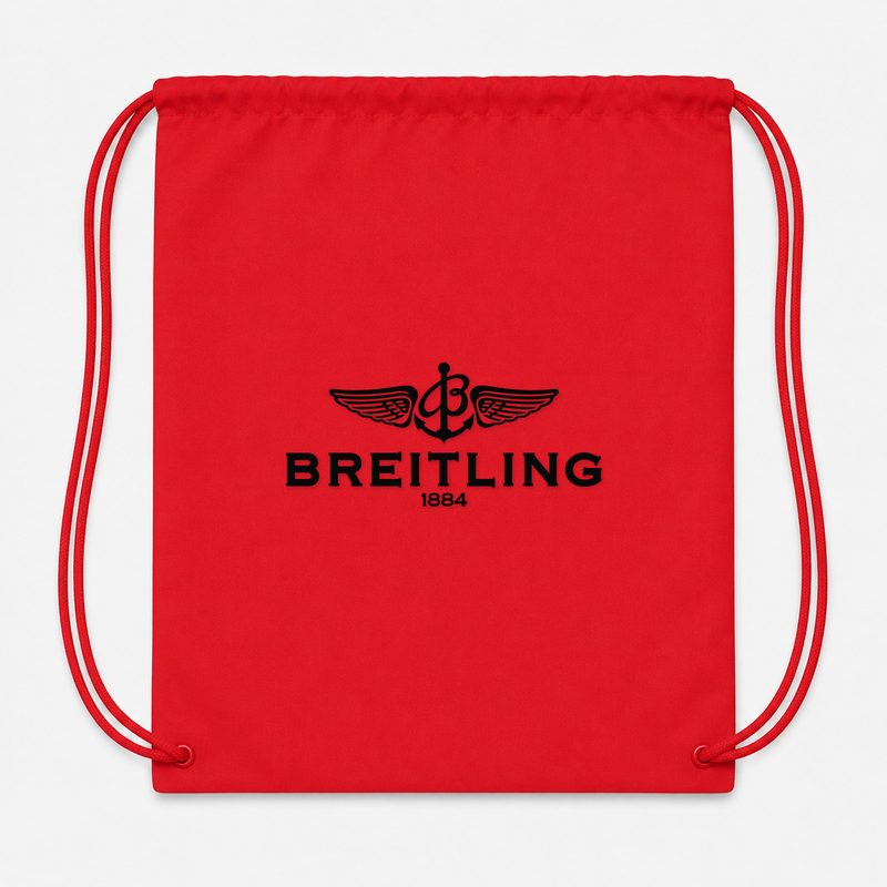 Breitling Drawstring Bag - Red