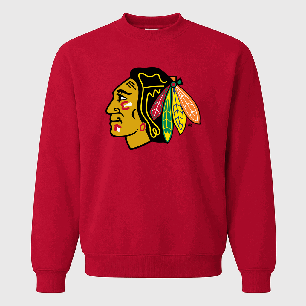 Men's Chicago Blackhawks Crewneck Sweatshirt - Red