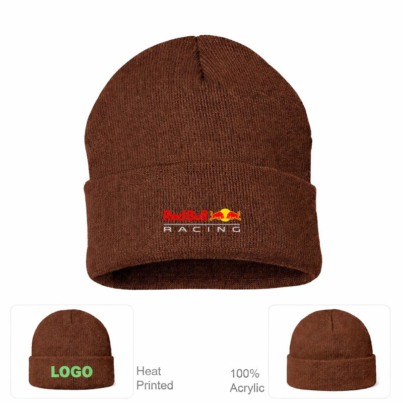 Red Bull Racing Brown Beanie Hat
