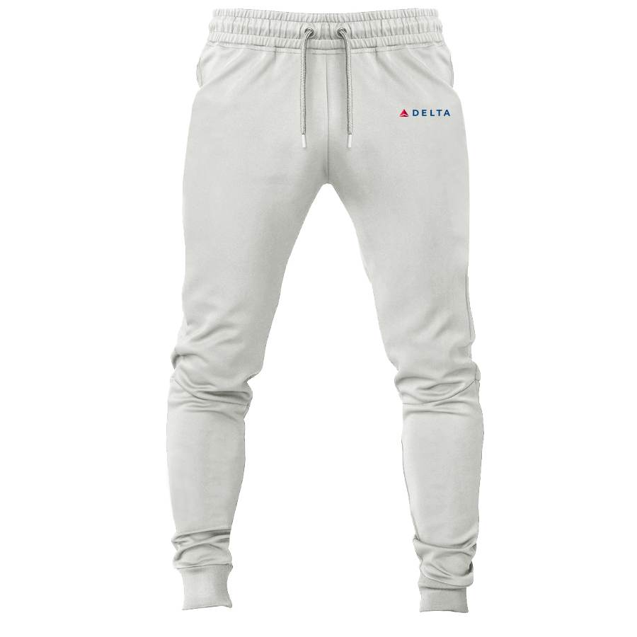 Delta Airlines joggers sweatpants - White