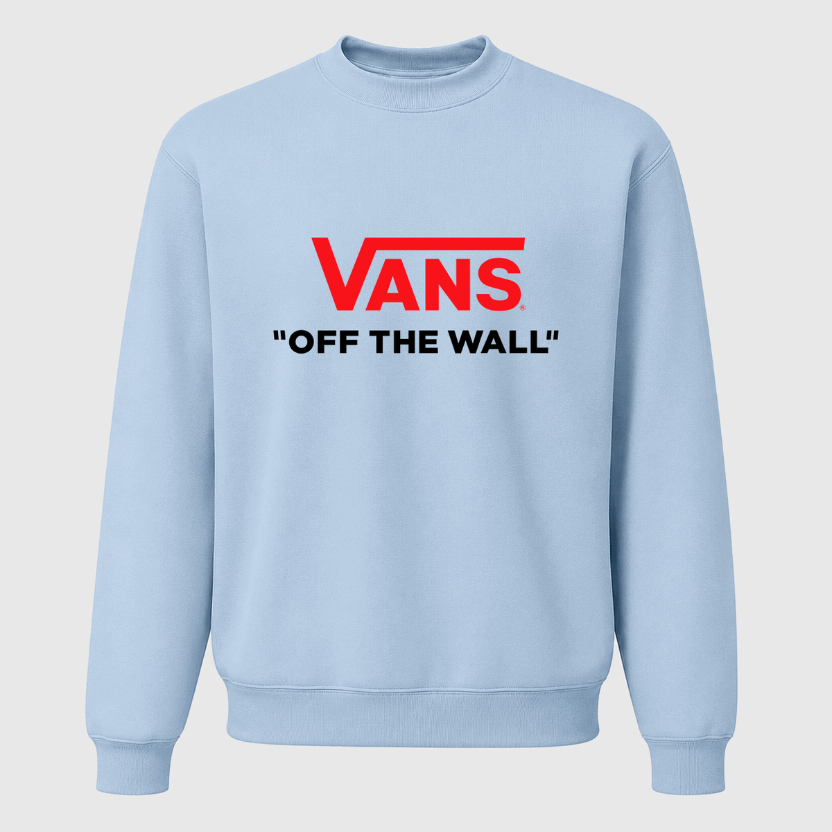 Men's Vans Crewneck Sweatshirt - Sky Blue