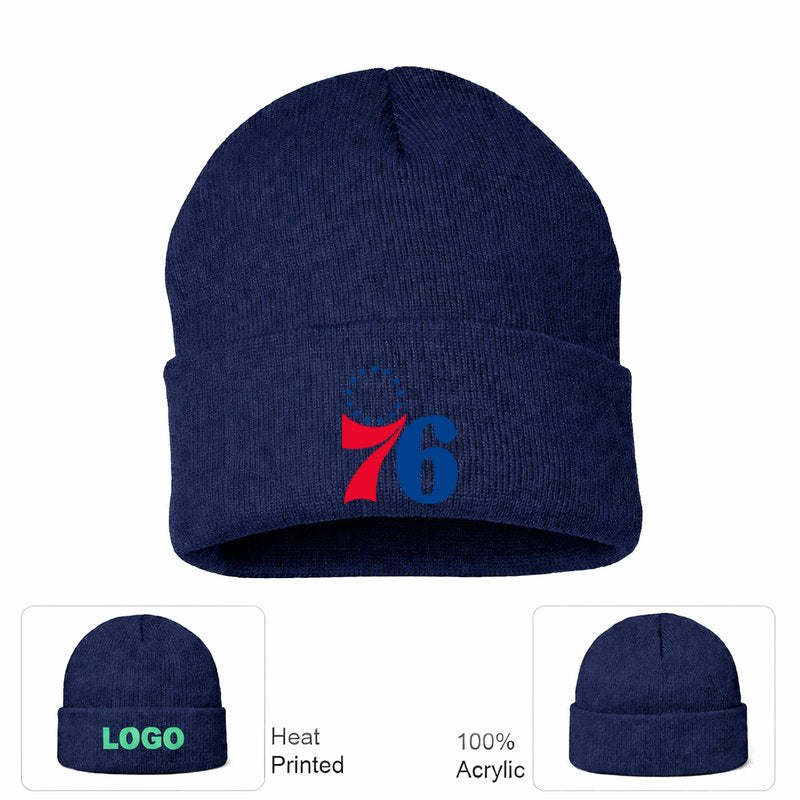 Philadelphia 76ers Navy Beanie Hat