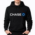 Men's Chase White Pullover Hoodie - Black