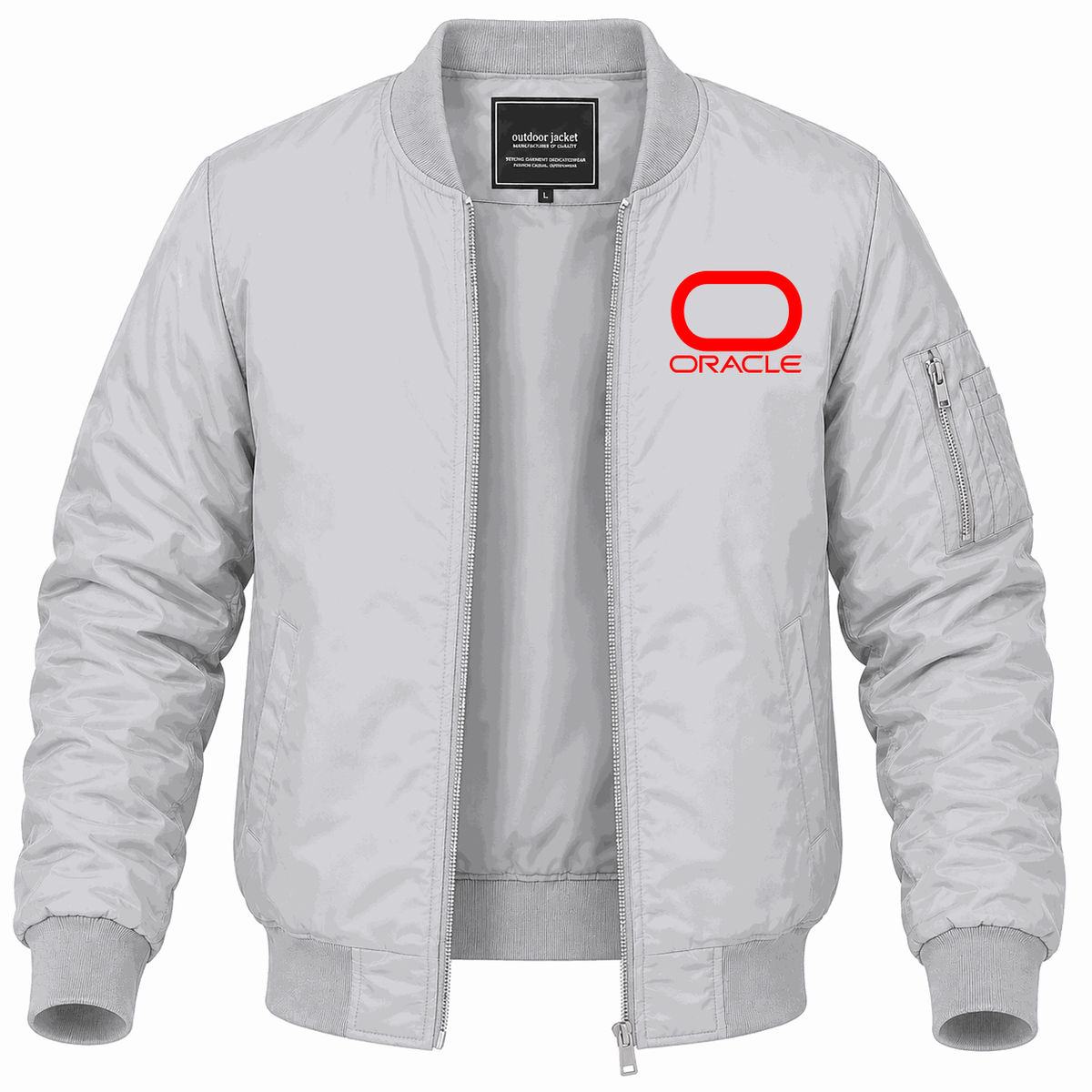 Men's Oracle Lightweight Bomber Jacket - Gray