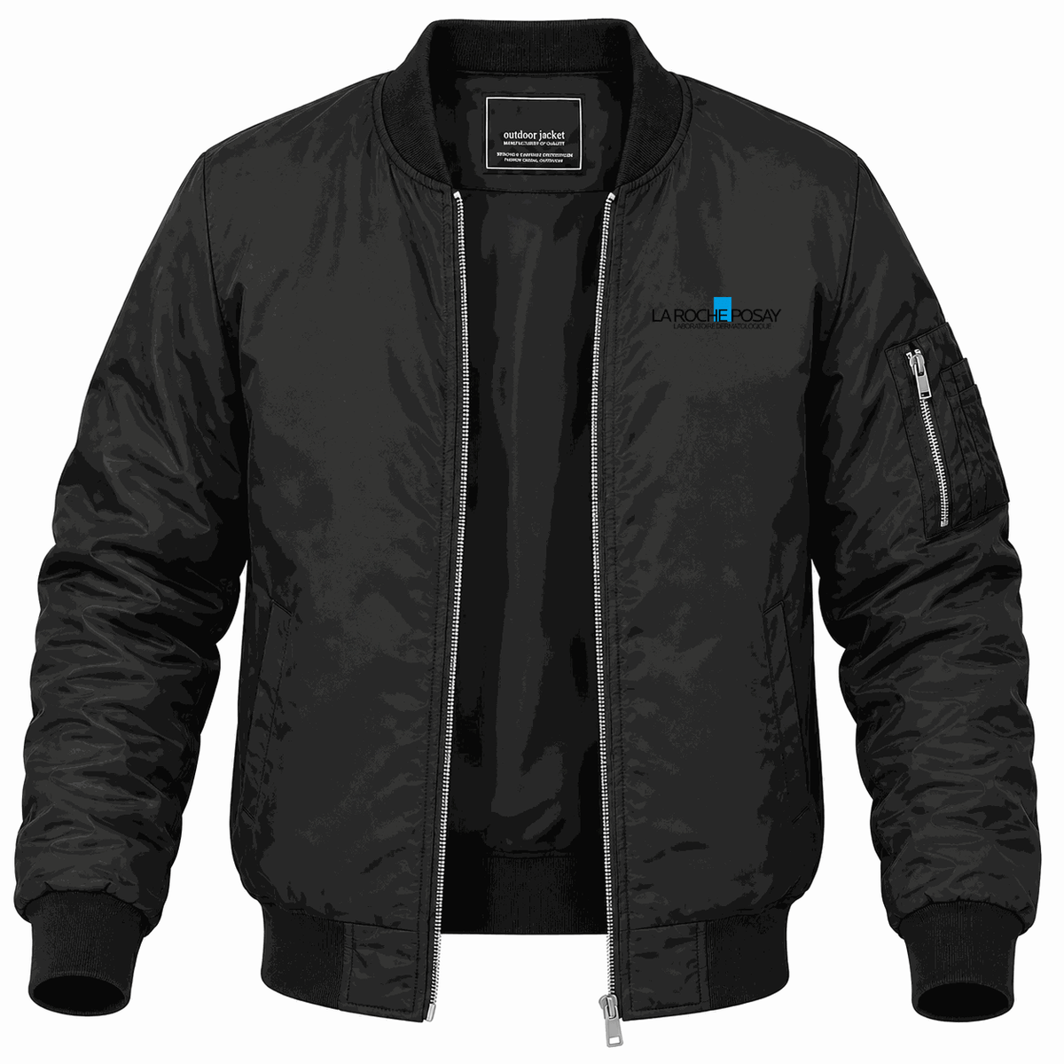 Men's La Roche Posay Lightweight Bomber Jacket - Black