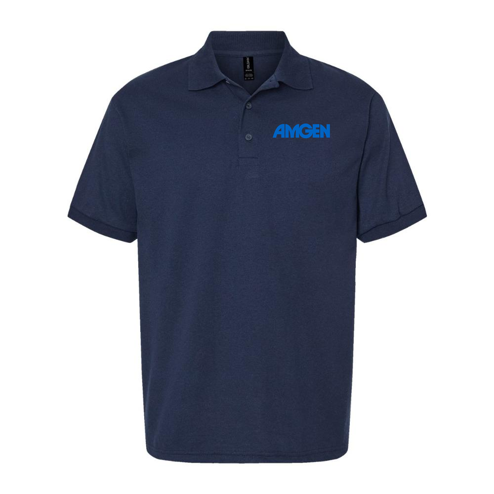 Men's Amgen Dry Blend Polo - Navy
