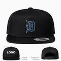 MLB Detroit Tigers Snapback Hat - Black