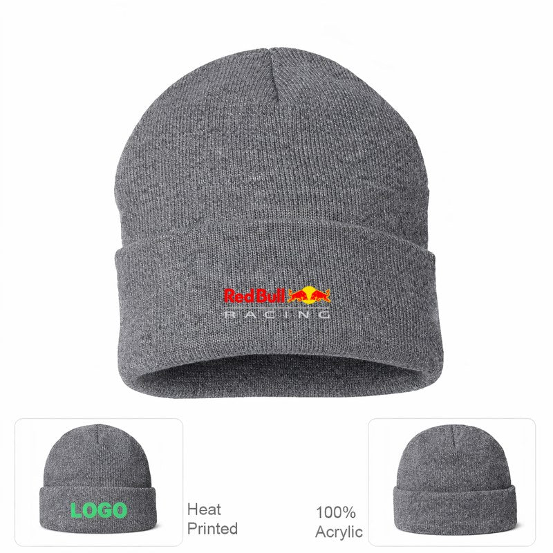Red Bull Racing Grey Beanie Hat