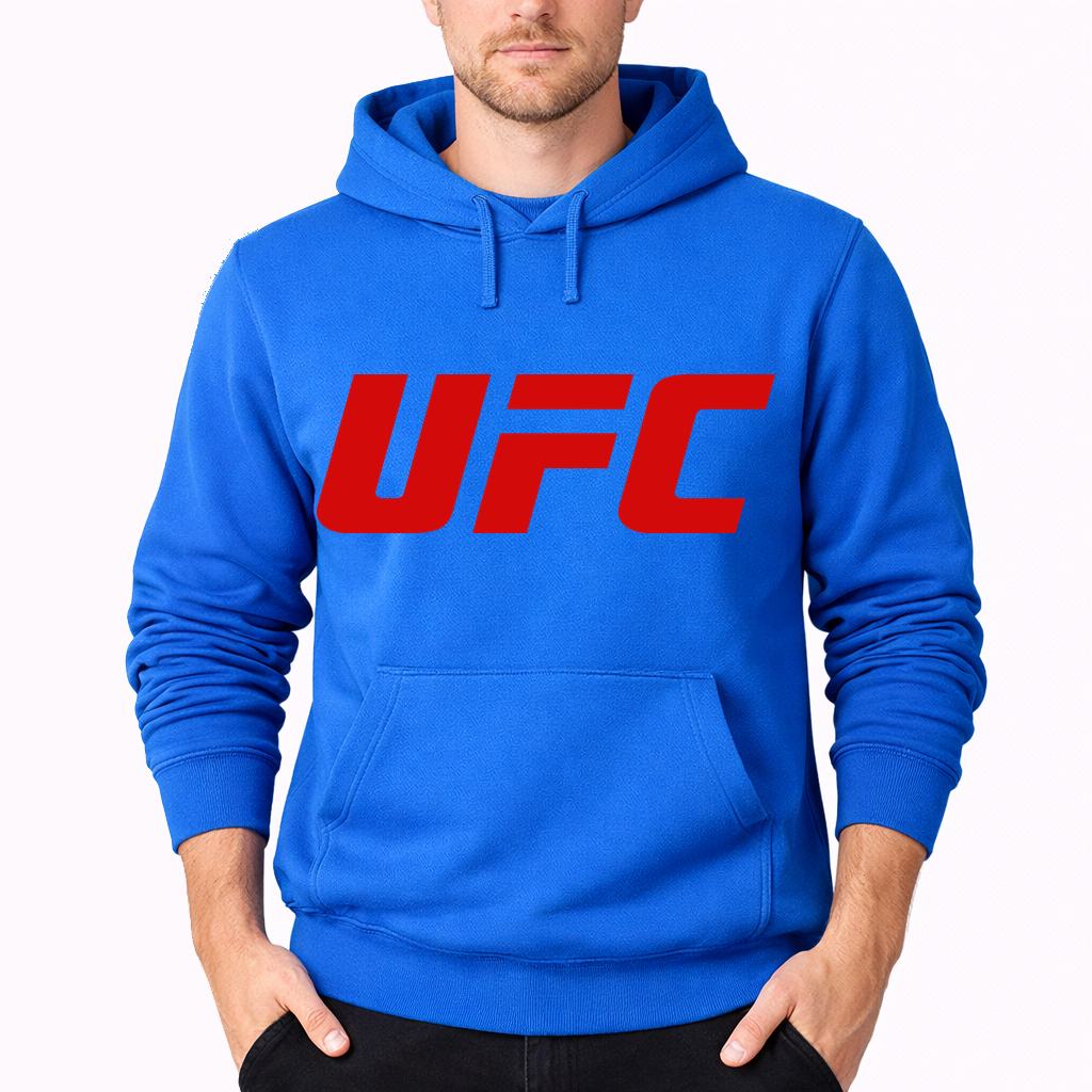 Men's UFC Pullover Hoodie - Azure
