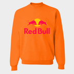 Men's Red Bull Crewneck Sweatshirt - Orange