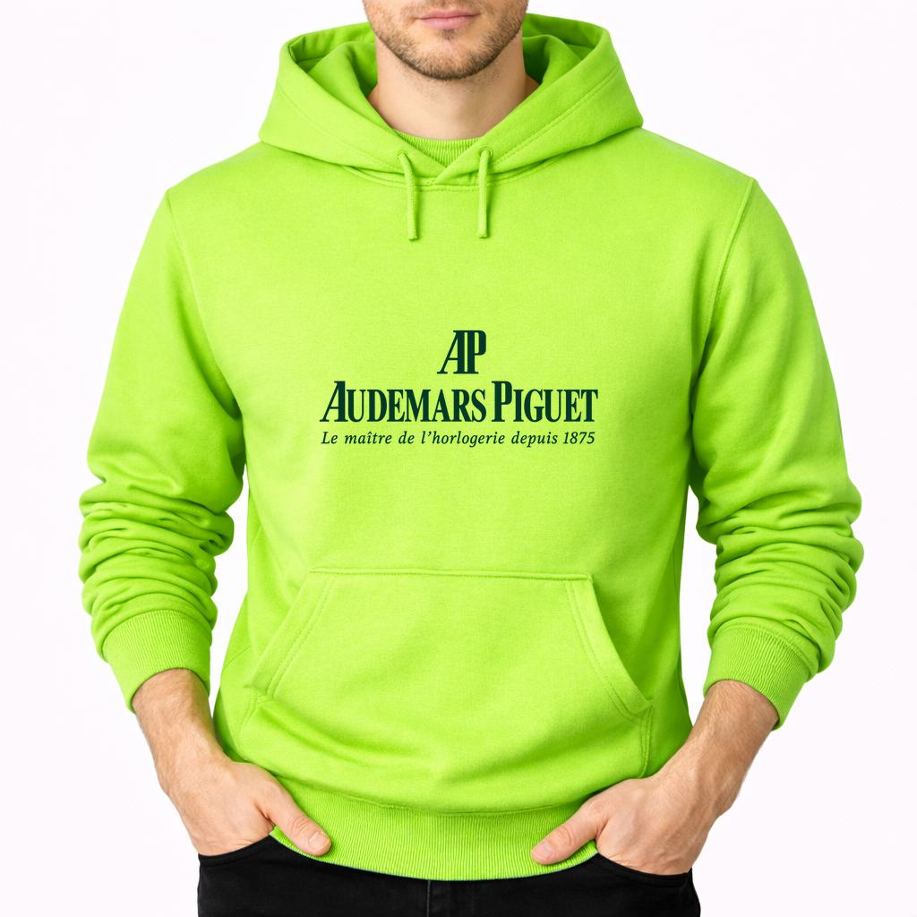 Men's Audemars Piguet Pullover Hoodie - Lime green