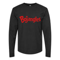 Men's bojangles masterbrandmark 1c pms-1 Long sleeves Cotton Blend T-Shirt - Black