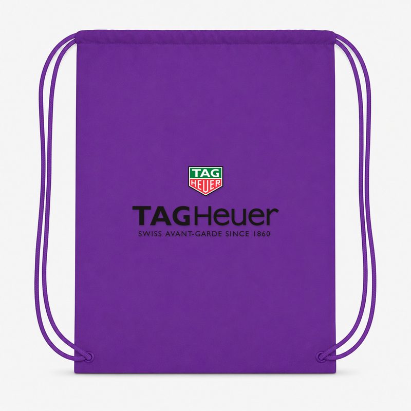 TAG Heuer Drawstring Bag - Purple