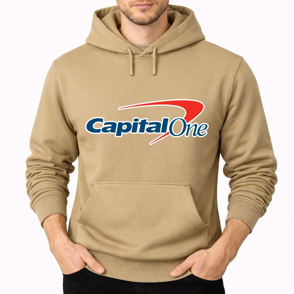 Men's Capital One Pullover Hoodie - Tan