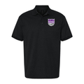 Men's Sacramento Kings Dry Blend Polo - Black