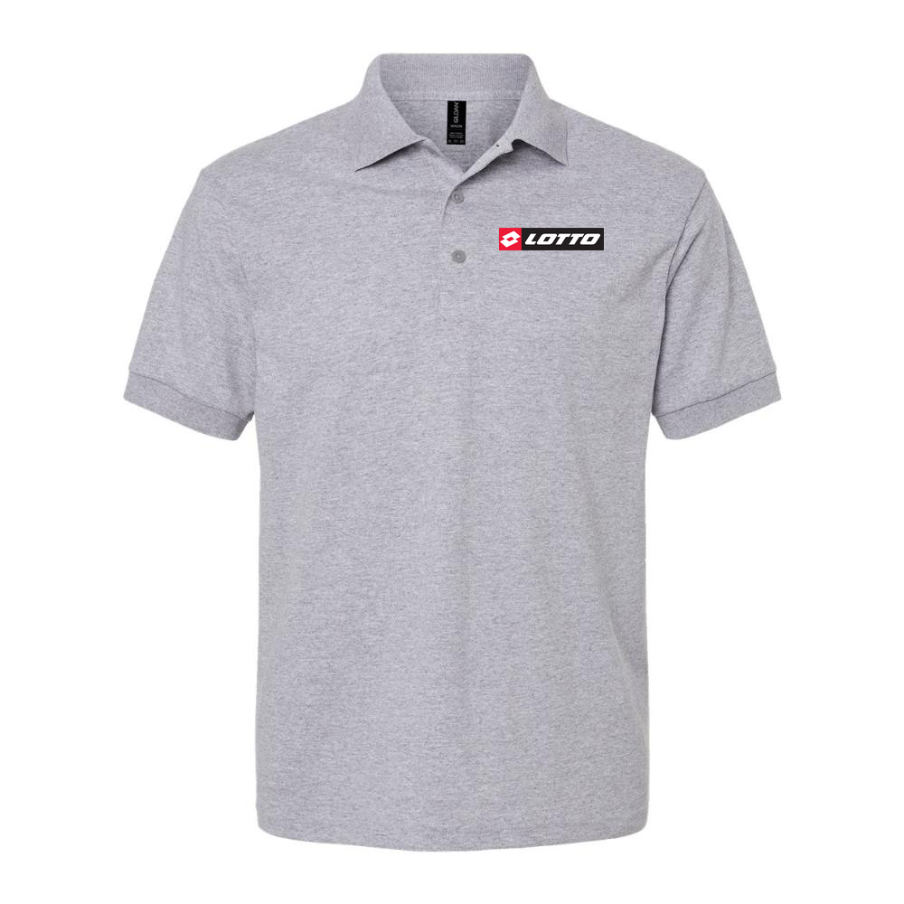 Men's Lotto Dry Blend Polo - Gray