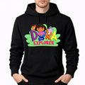 Men's Dora the Explorer Pullover Hoodie - Black