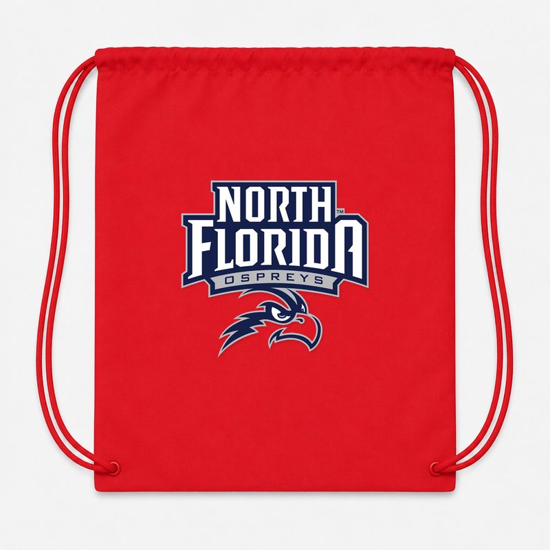 UNF Ospreys Drawstring Bag - Red