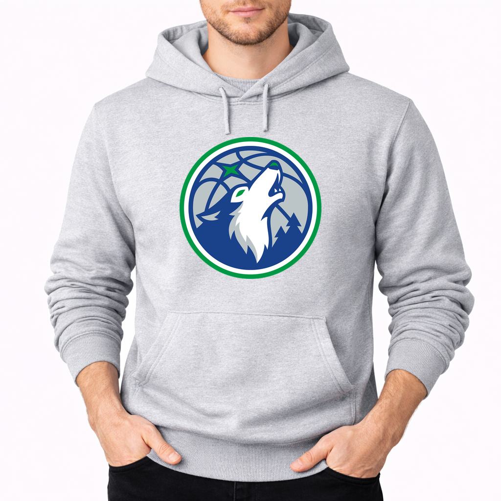 Men's Minnesota Timberwolves Pullover Hoodie - Gray