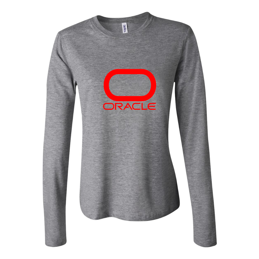 Women's Oracle Long Sleeve T-Shirt - Gray