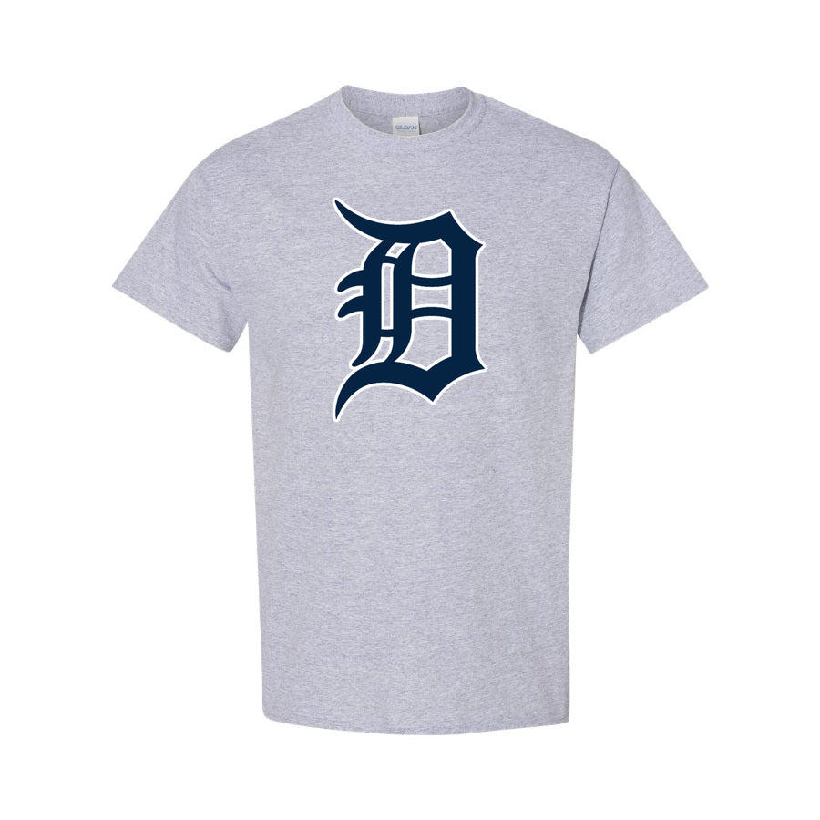 Men's Detroit Tigers Cotton T-Shirt - Gray