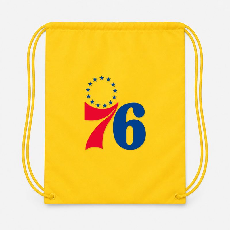 Philadelphia 76ers Drawstring Bag - Yellow