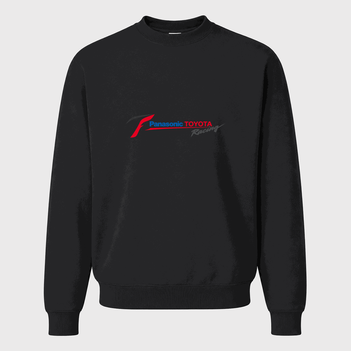 Men's Panasonic Toyota Racing Crewneck Sweatshirt - Black