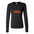 Women's Stevie Wonder Long Sleeve T-Shirt - Black